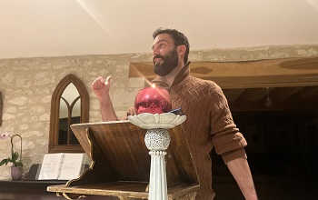 Olivier Navez prêche à la communnauté du Phoénix