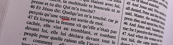 texte tiré de la Bible King James