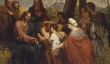 Jésus bénit des enfants