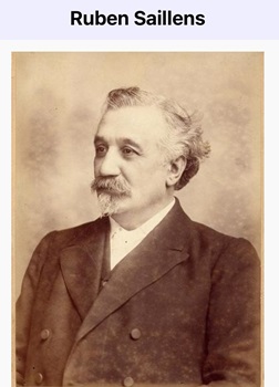 Rubens Saillens fondateur de l’Institut Biblique où Michel Genton a fait ses études