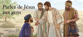 des disciples de Jesus témoignent de leur foi en Jésus