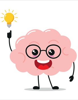 un cerveau qui trouve une idée